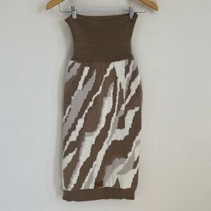 Koolaburra By Ugg Dog Sweater Beige & White OWEN Mildura Turtleneck Dogs Sz XL